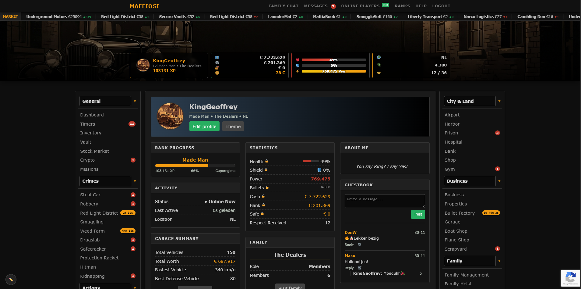 Maffiosi Anfänger-Guide: Vom ersten Verbrechen zum Imperium